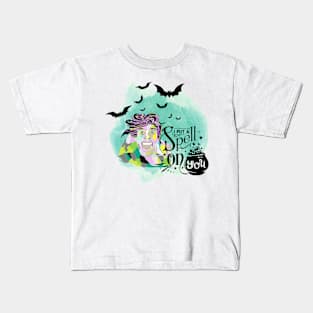 I put a spell on you boy Kids T-Shirt